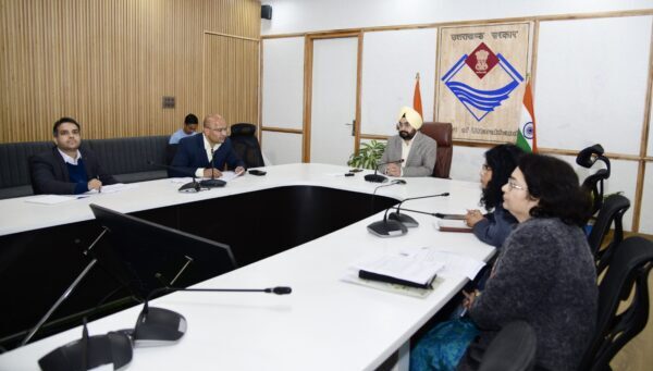 मुख्य सचिव डॉ. एसएस संधु की अध्यक्षता में राज्य आपदा मोचन निधि एवं राज्य आपदा न्यूनीकरण निधि के प्रस्तावों के अनुमोदन के लिए राज्य कार्यकारिणी समिति की बैठक हुई आयोजित