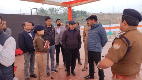 केन्द्रीय रक्षा मंत्री राजनाथ सिंह का 06 जनवरी को जनपद हरिद्वार भ्रमण कार्यक्रम, डीएम व एसएसपी ने अधिकारियों के साथ कार्यक्रम स्थल का किया निरिक्षण, दिए निर्देश