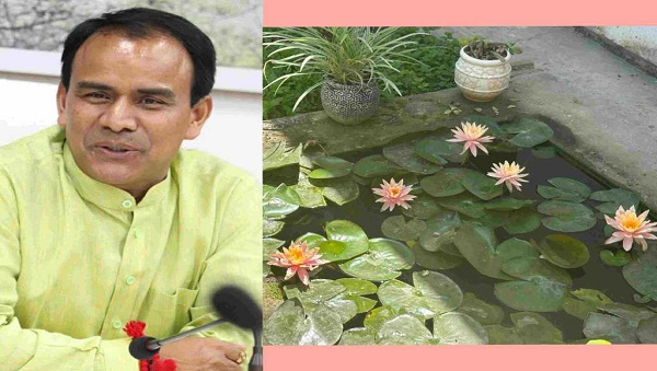 कैबिनेट मंत्री डॉ. धन सिंह रावत के आंगन में खिले कमल के पांच फूल, कहा – रामनवमी के अवसर पर प्रकृति ने दिये शुभ संकेत, प्रदेश की पांचों सीट पर भाजपा को मिलेगी विजयश्री