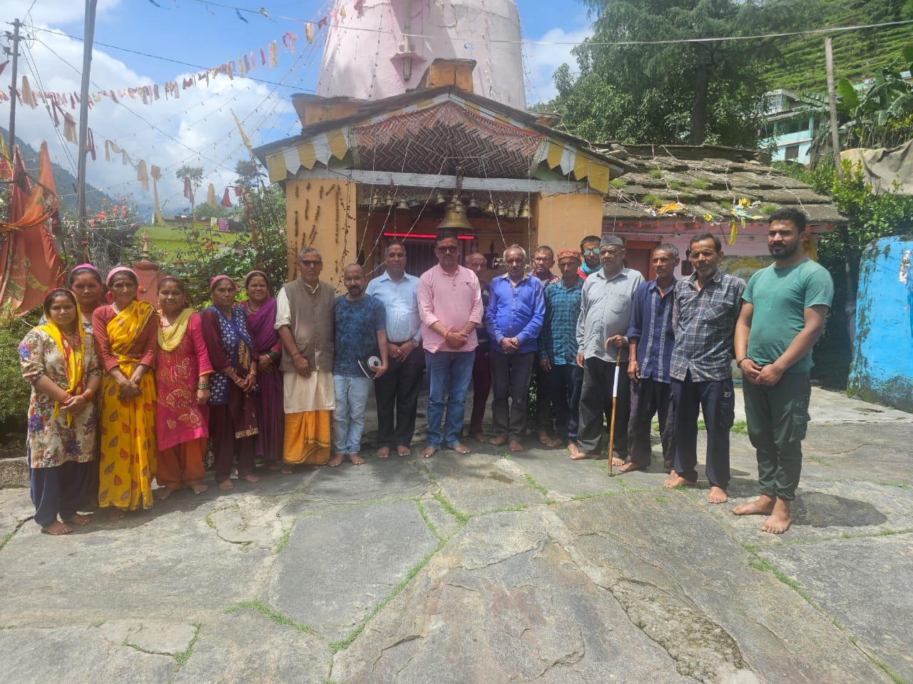 चाई गांव जोशीमठ स्थित सीता माता मंदिर का जल्द होगा जीर्णोद्धार : अजेंद्र अजय