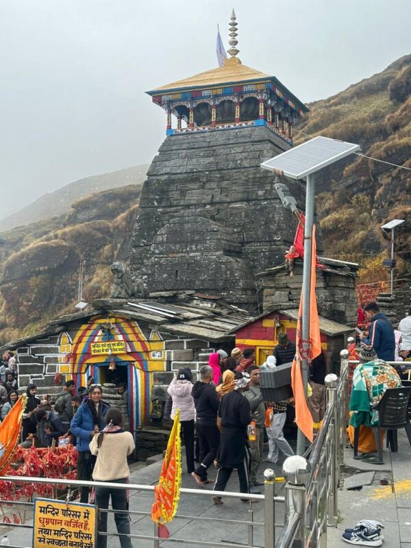 बीकेटीसी अध्यक्ष अजेंद्र अजय ने तुंगनाथ धाम पहुंच कर यात्रा व्यवस्थाओं का लिया जायजा