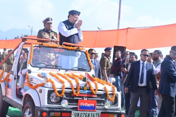 ग्रीष्मकालीन राजधानी गैरसैंण मे सादगी से मनाया गया राज्य स्थापना दिवस, मुख्यमंत्री पुष्कर सिंह धामी ने सिमली में महिला बेस अस्पताल को पूर्ण बेस अस्पताल बनाने की घोषणा कर जनपद को दी बडी सौगात