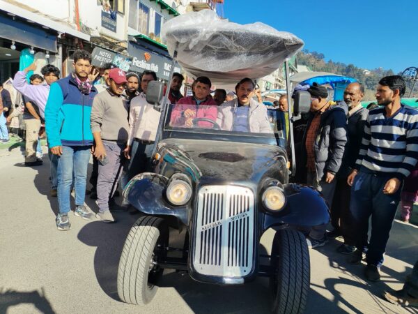 डीएम सविन बंसल के प्रयास ला रहे हैं रंग, माल रोड मसूरी में स्थानीय नागरिक एवं पर्यटक जल्द करेंगे गोल्फकार्ट की सवारी