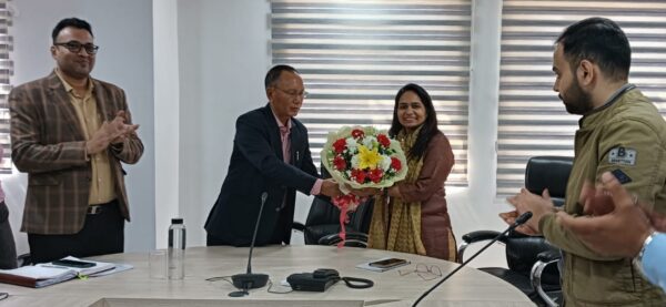 राज्य स्वास्थ्य प्राधिकरण उत्तराखंड की नव नियुक्त मुख्य कार्यकारी अधिकारी रीना जोशी ने संभाला कार्यभार