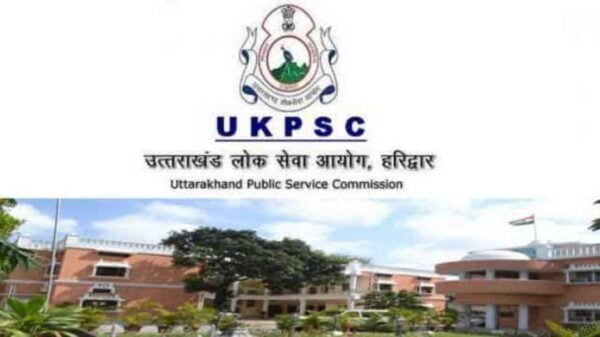 उत्तराखंड लोक सेवा आयोग 122 पदों पर जल्द निकालेगा भर्ती, इन विभागों में नौकरी का मौक़ा