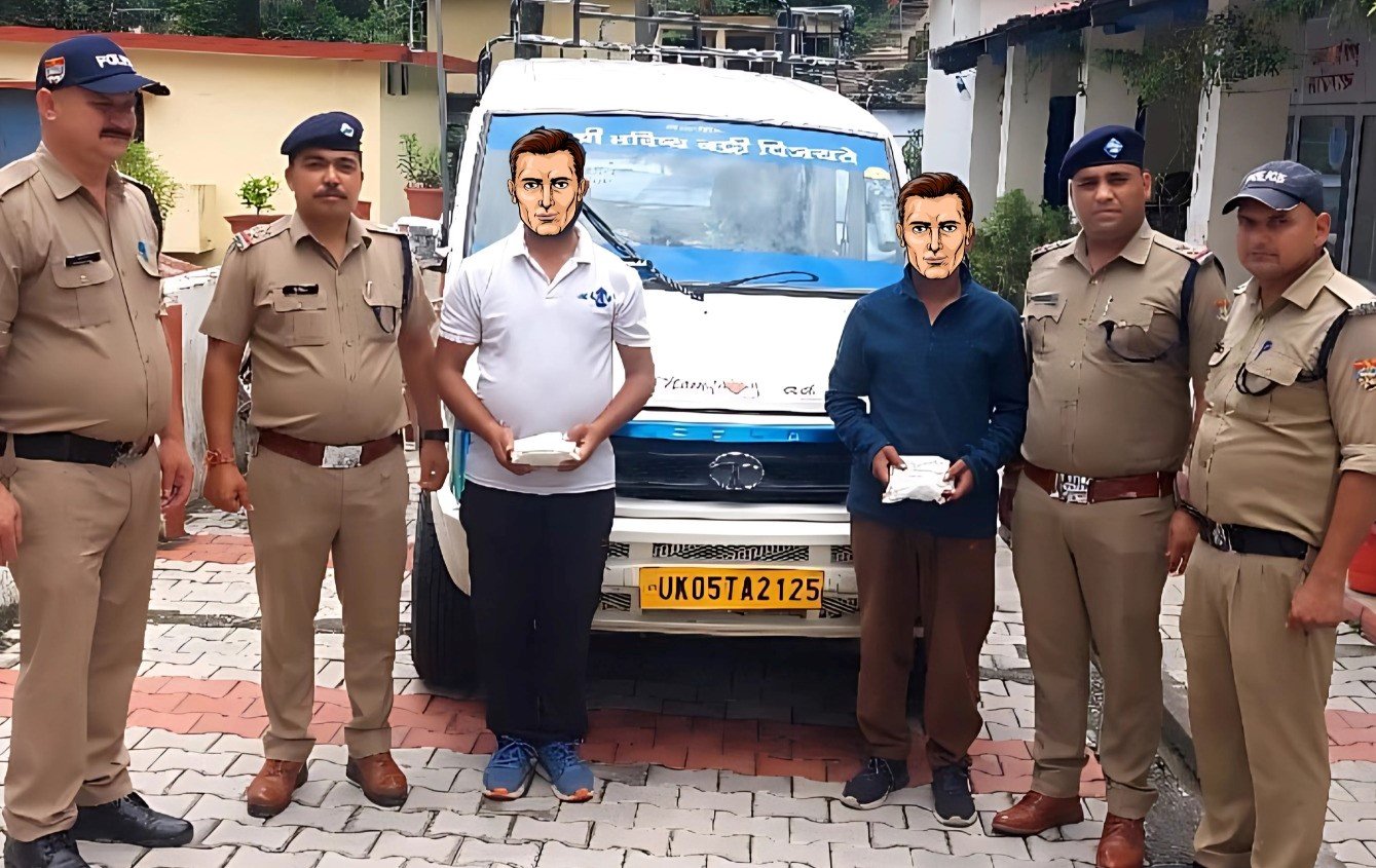 चमोली पुलिस की बड़ी कार्रवाई, गौचर में 03 लाख की अवैध कीड़ा जड़ी के साथ दो गिरफ्तार