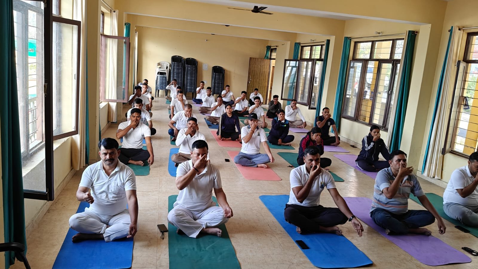 विश्व योग दिवस की तैयारियों ने पकड़ा जोर
