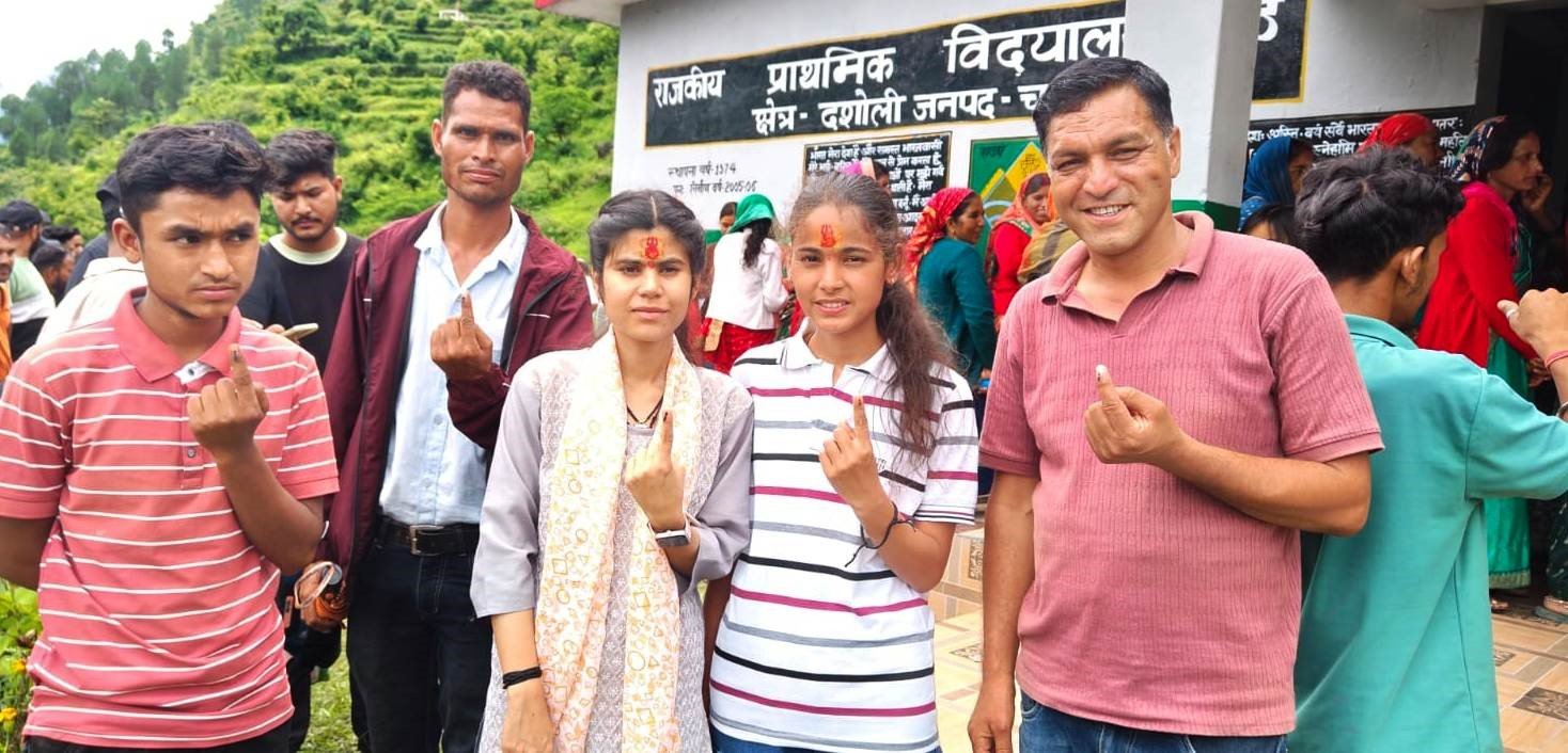 पंचायत चुनाव में दिखाया महिलाओं ने उत्साह