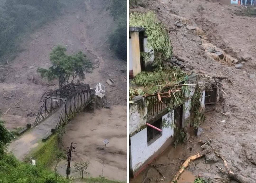 उत्तराखंड में फटा बादल : चमोली, टिहरी और रुद्रप्रयाग में भारी तबाही