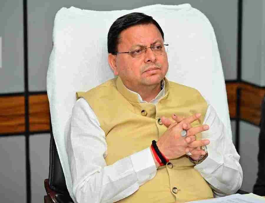 मुख्यमंत्री पुष्कर सिंह धामी आपदा राहत के लिए अपना एक माह का वेतन देंगे