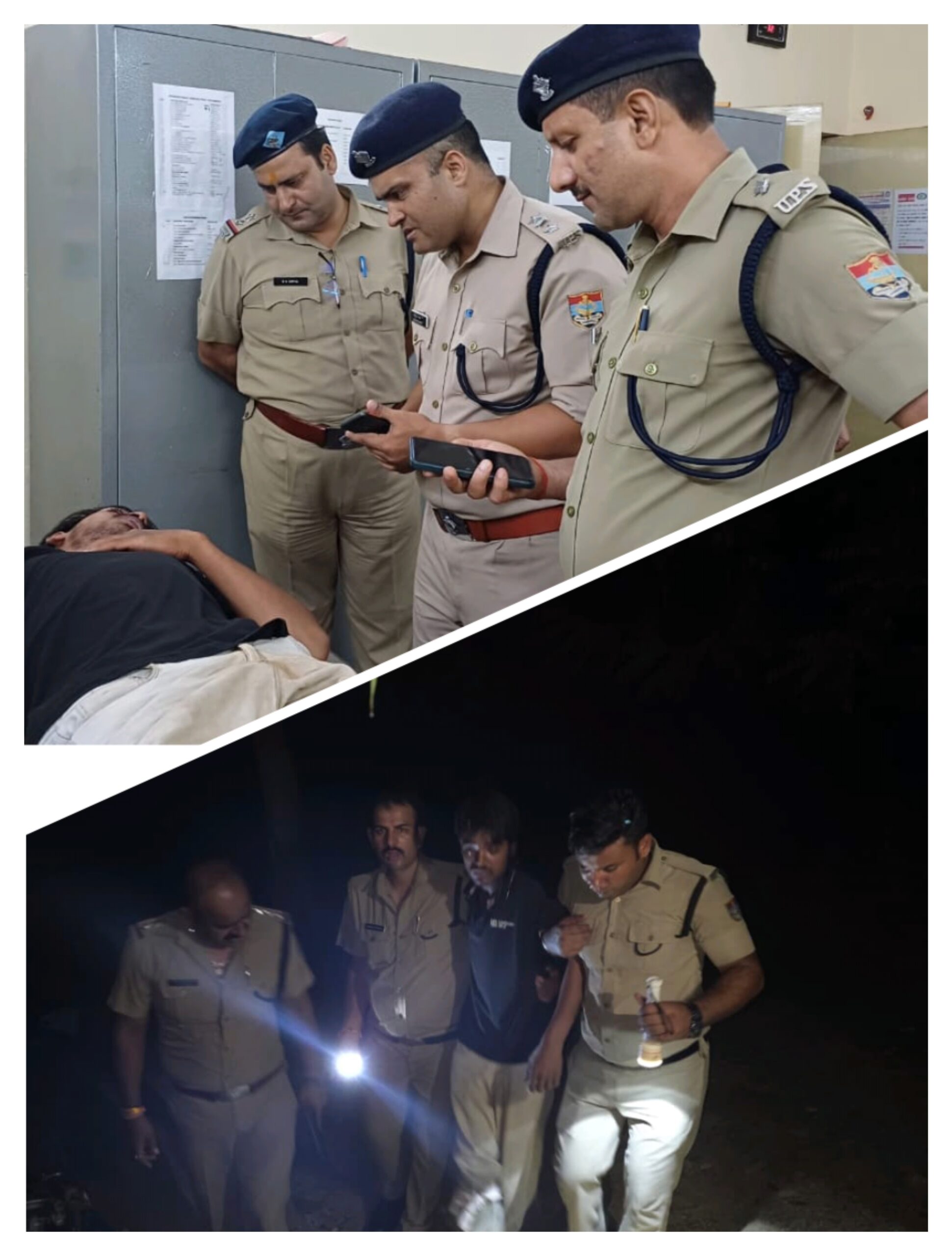 रुड़की : मोबाइल छीनने का प्रयास करने वाले बदमाशों की पुलिस से मुठभेड़, एक बदमाश घायल