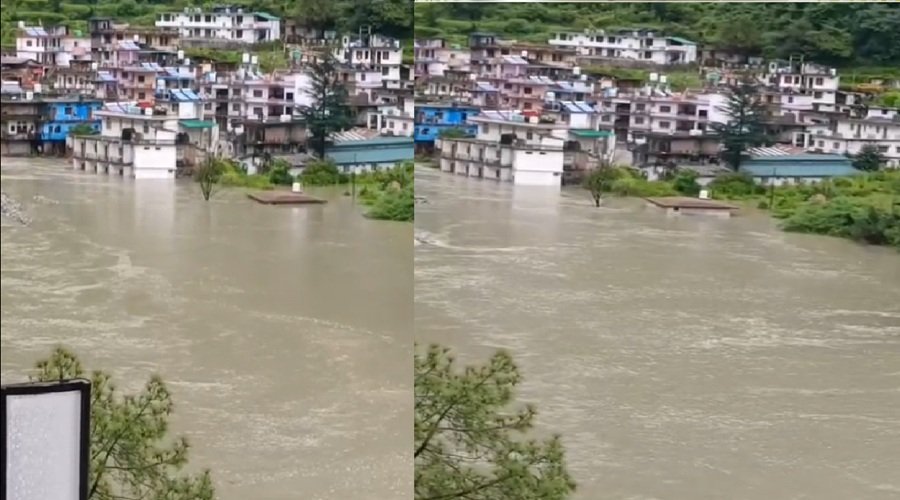 उत्तरकाशी ब्रेकिंग : यमुना नदी पर स्यानाचट्टी के पास बनी बड़ी झील, 150 लोग सुरक्षित स्थानों पर शिफ्ट, घर और होटल जलमग्न