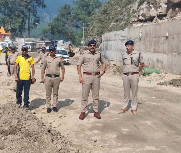 एसपी अजय गणपति ने स्वाला डेंजर जोन का किया स्थलीय निरीक्षण, सुरक्षा-यातायात व्यवस्था दुरुस्त करने के दिए निर्देश